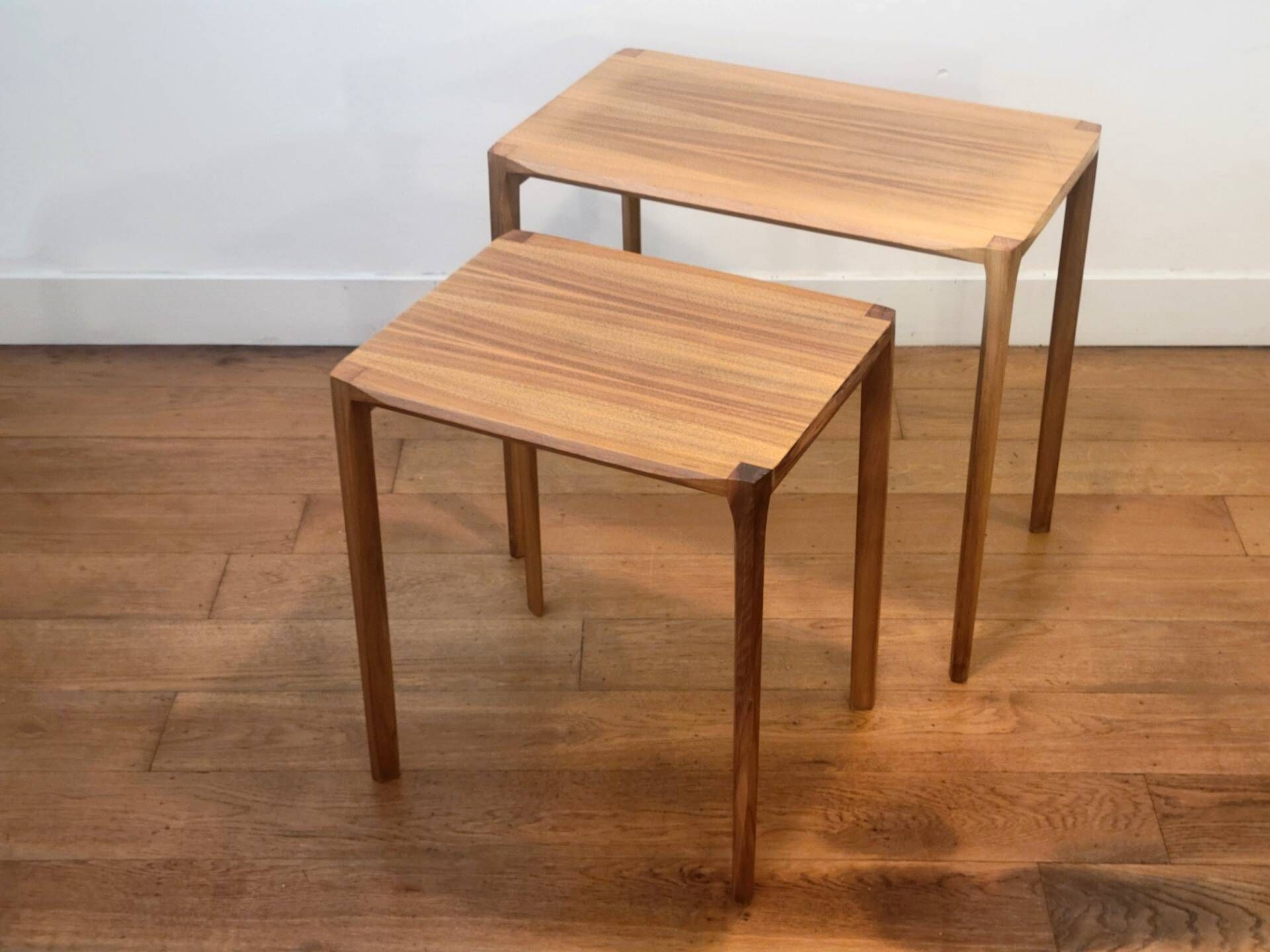 Set of two nesting tables by Rex Raab for Wilhelm Renz, Germany 1960