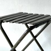 Chaise pliante industrielle de l'armée, 1960'