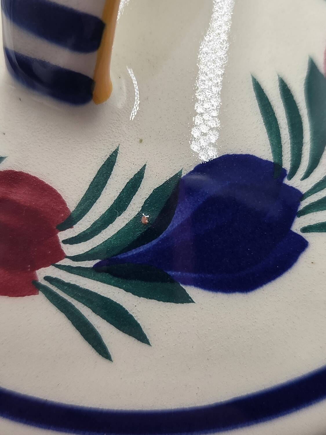 Bonbonnière/Sugar bowl HB Quimper