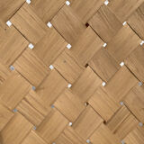 Chestnut armchairs (pair)