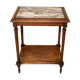 Table d’appoint style Louis XVI marbre