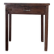 Antique Indonesian teak workbench with one drawer H82.5 L76x49.