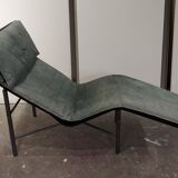 Vintage Skye leather lounge armchair by Tord Björklund for Ikea, 1980