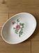 Salins earthenware plate - Rose of Redouté