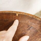 Baroque oval coffee table