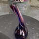 vase, blown glass soliflore, numbered 04, signed MDINA GLASS MALTA, vintage
