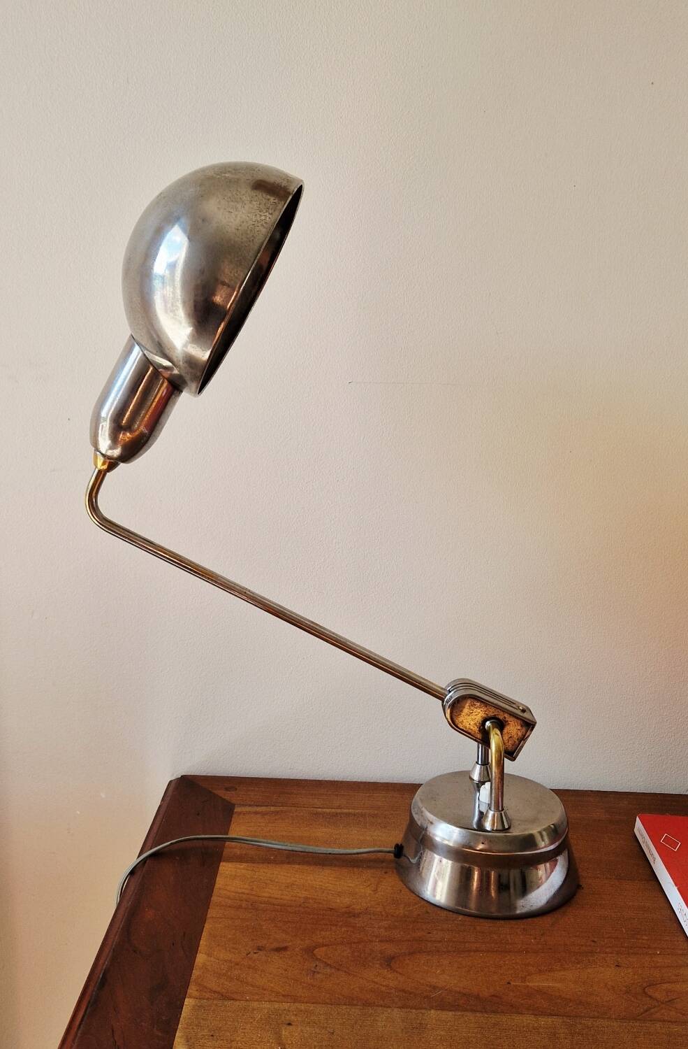 JUMO 600 Lamp - Vintage Chrome - 1940s