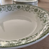 Plat rond et creux St Amand & Hamage