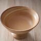 Compotier or fruit bowl on round terracotta base