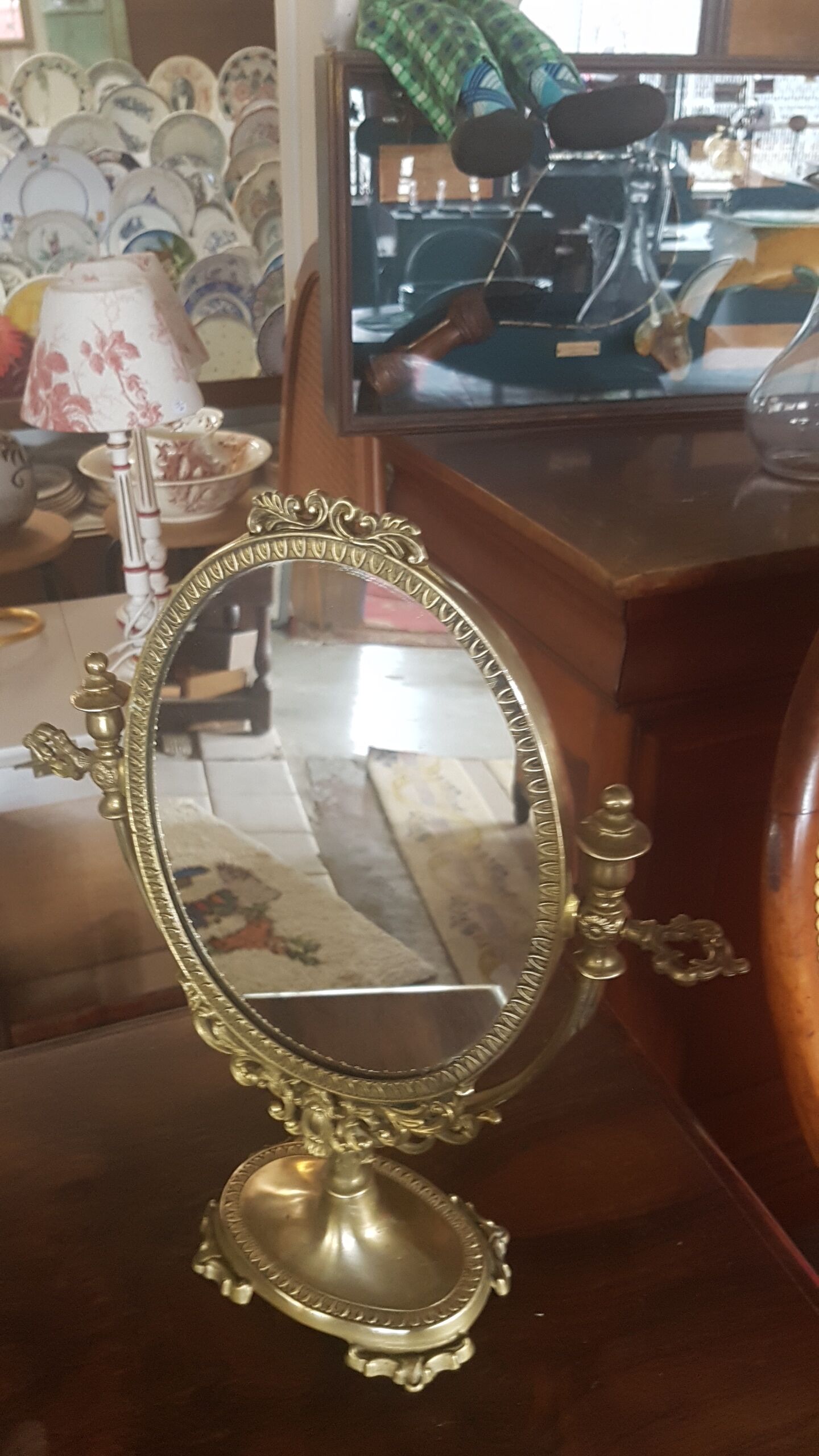 Table mirror 30x37cm