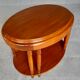 Art Deco period oval coffee table