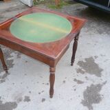 Mahogany games table