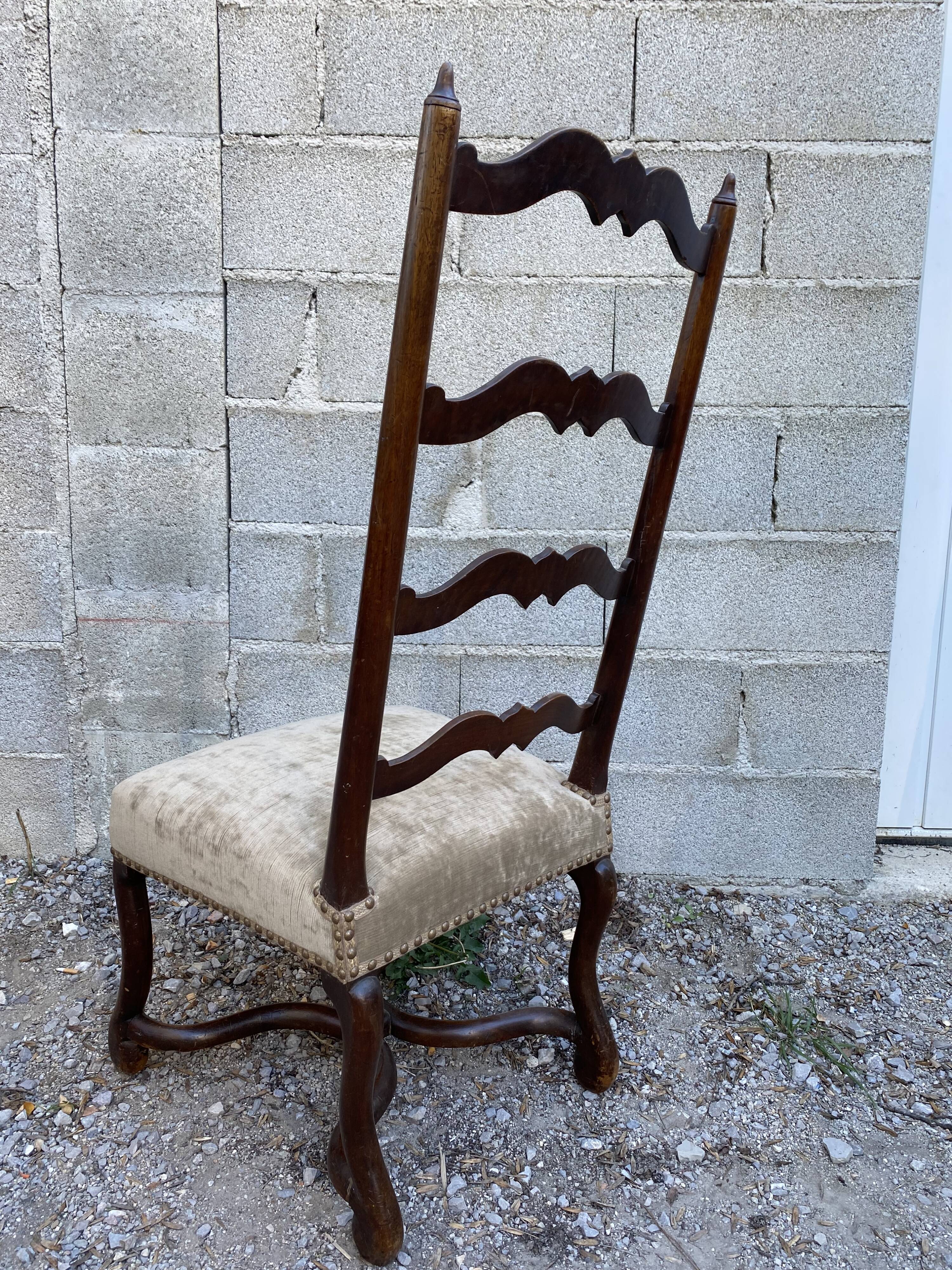 Louis XIII bedroom chair