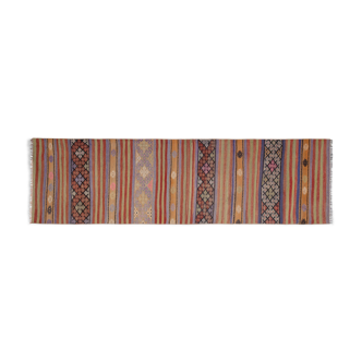 Turkish kilim rug runner 80 x 280 cm