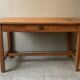 1950s solid wood farmhouse desk/table