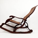old folding rocking chair