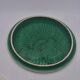 Set of green trivets Sarreguemines – Vintage ceramic