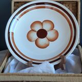 Hollow round dish Gien France