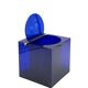 Space age blue plastic Ice Bucket, Studio Opi, Cini & Nils Italy, ca. 1970s