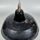 1930s/1940s Ceiling Lamp Industrial Lamp Enamel Loft Metal Bauhaus Design
