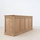 Trade cabinet with drawers in oak and blue stone – early 20th century