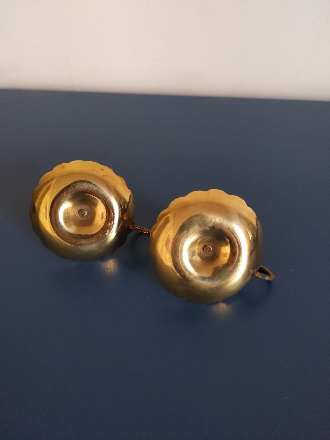 Pair of candle holders