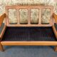 60s 70s teak sofa 2 seater couch J. Kristensen Danish Denmark Design 60s 70s