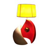 François Chatain ceramic office lamp