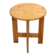 French pine side table