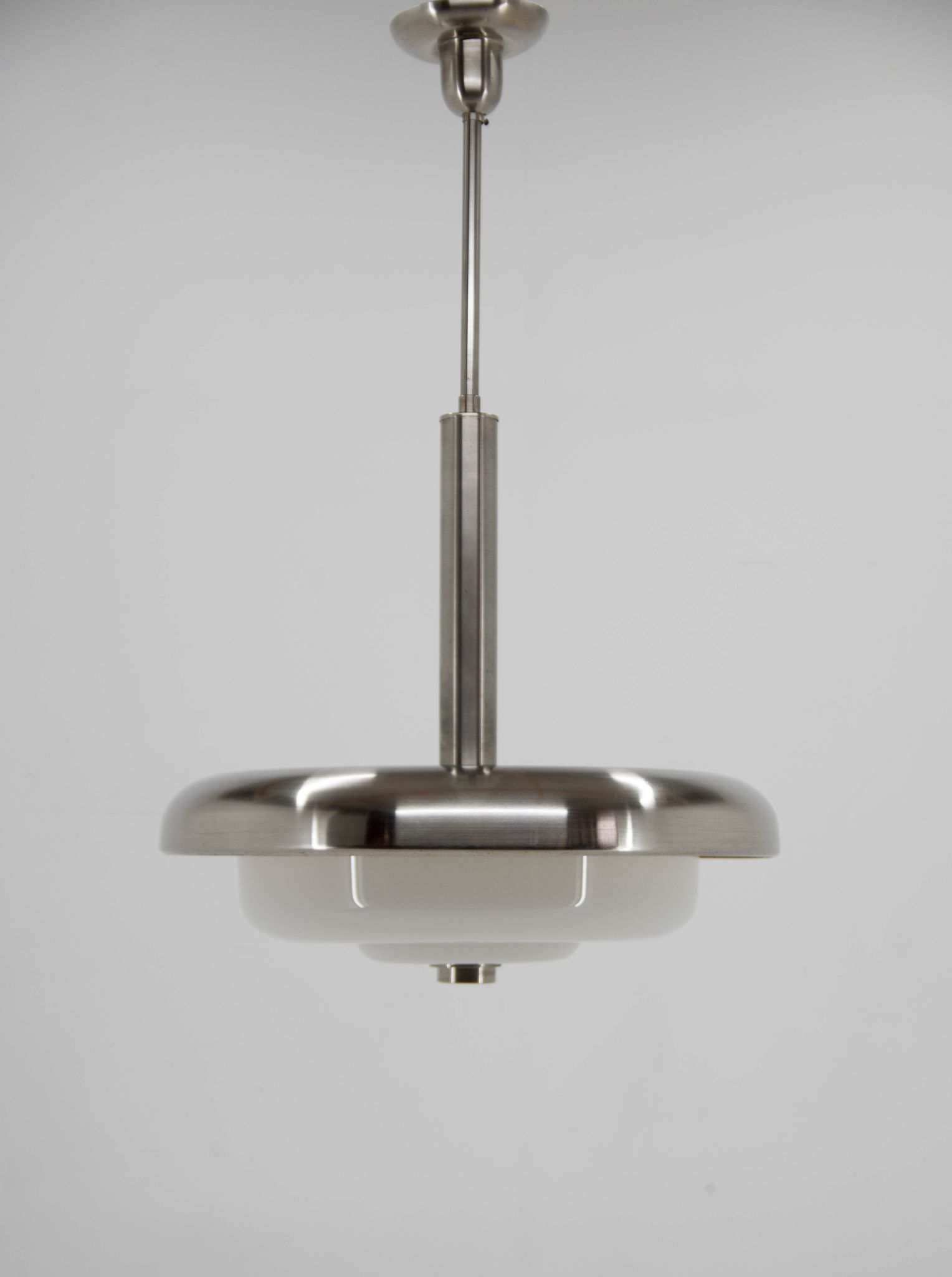 Ultra Rare Bauhaus Chandelier by IAS, 1930s