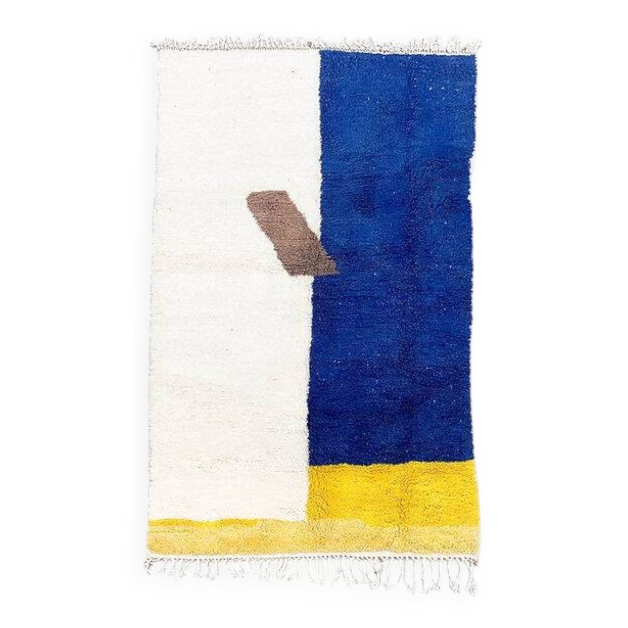 Moroccan handmade beni ouairine rug size 150 x 250 cm