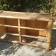 Commode en bambou 1980