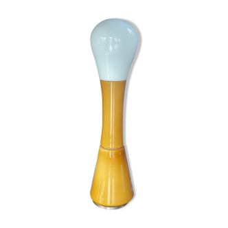 Lampadaire en verre Murano 1960 135 cm hauteur diametre 40 cm