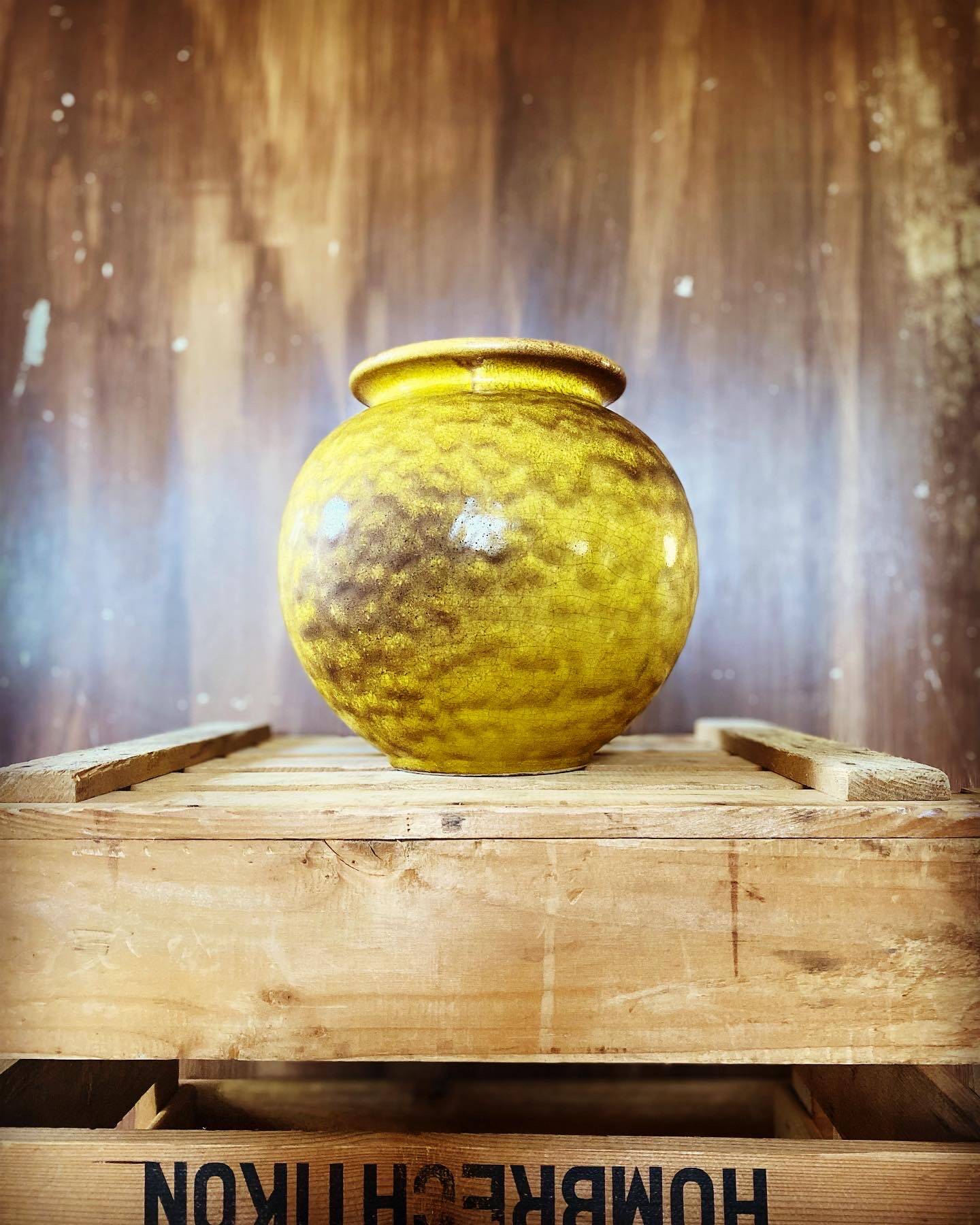 Terracotta vase