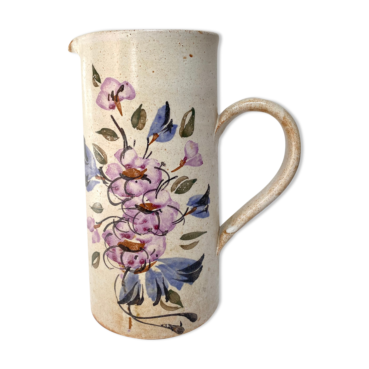 Vintage stoneware pitcher