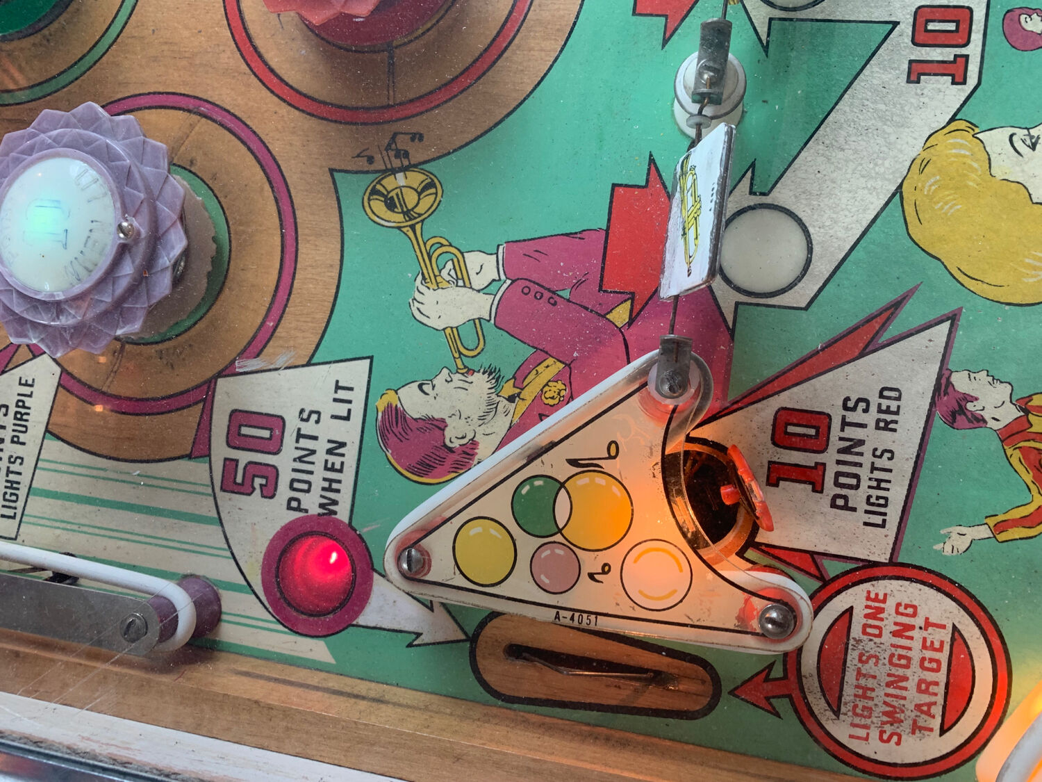 Flipper Swing Along Gottlieb 1963