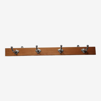 Coat rack in metal and wood