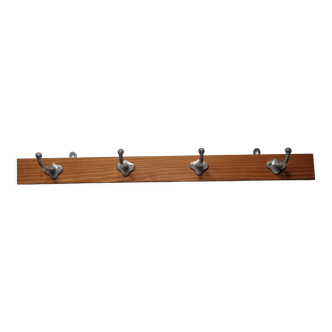 Coat rack in metal and wood