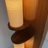 1960s wooden floor lamp