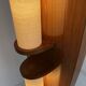 1960s wooden floor lamp
