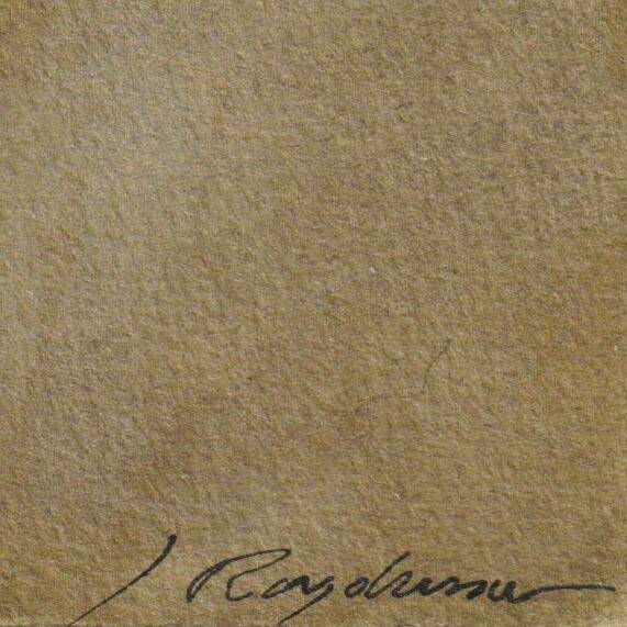 Dessin original de J. Rodgussar – Encres sur papier