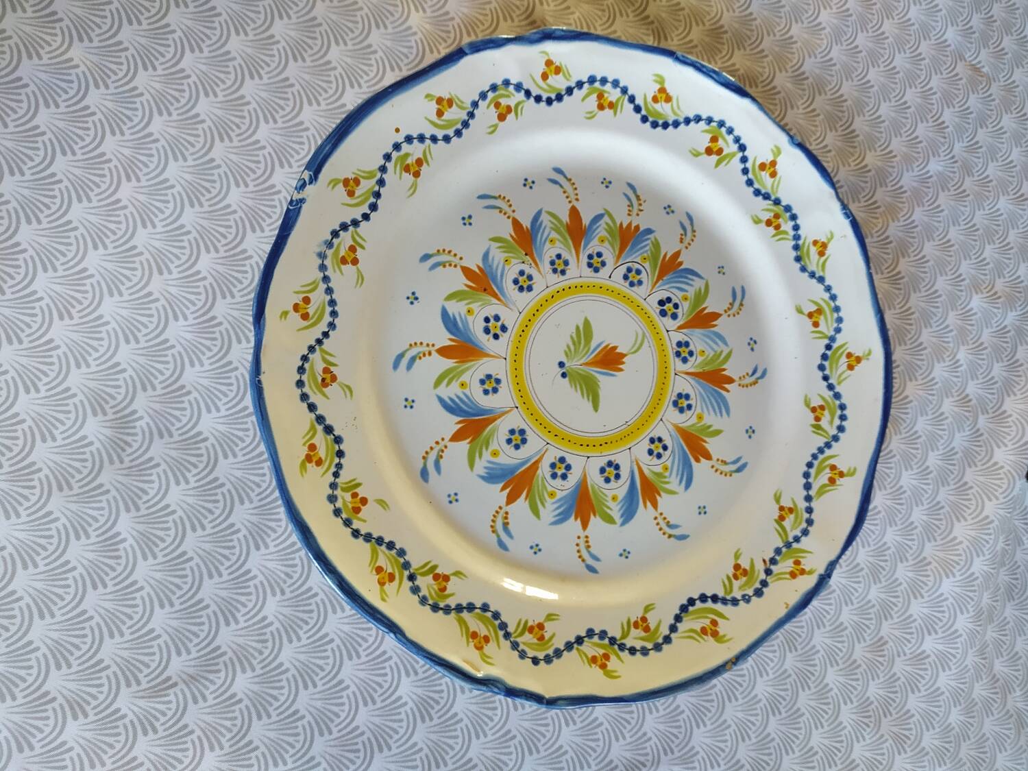 19th century Islettes dish.
