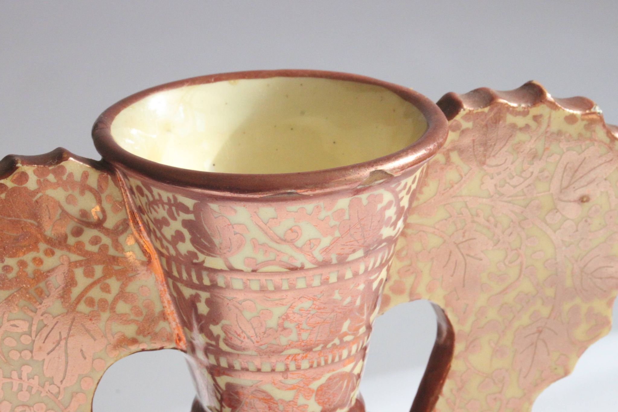 Vases Néoclassiques Espagnols en Cuivre Lustré, 19e