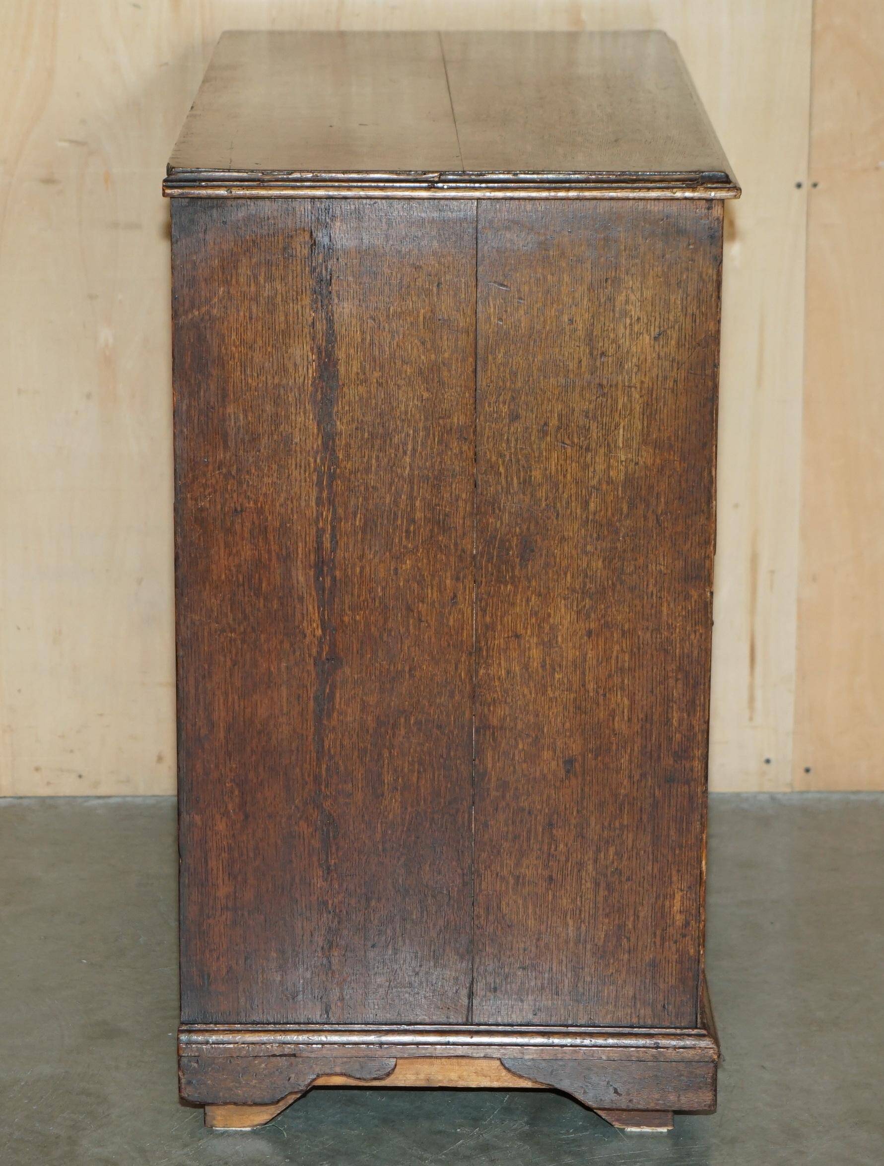 Victorian oak commode finely carved.