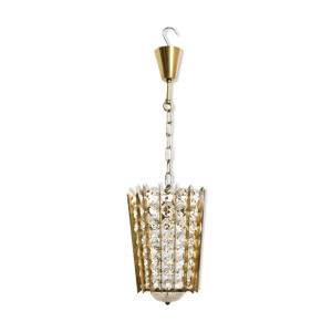 Hanging lamp in crystal by & Bakalowits