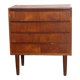 Commode danoise vintage en teck 1960