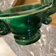 Pair of ceramic candlesticks