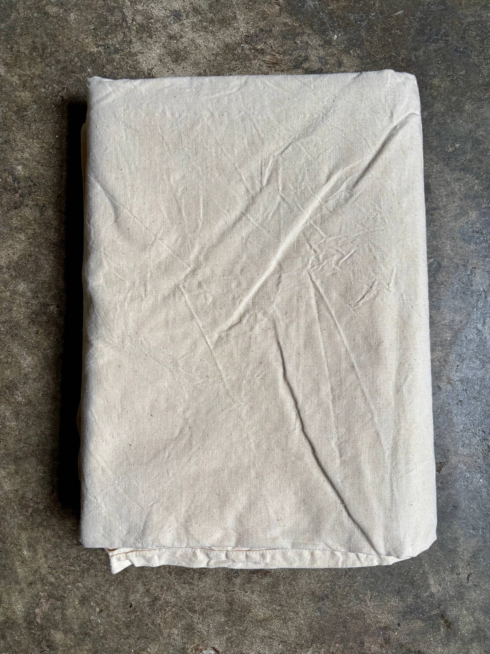 Beige linen sheet no. 7 ☐ 212 x 294 cm
