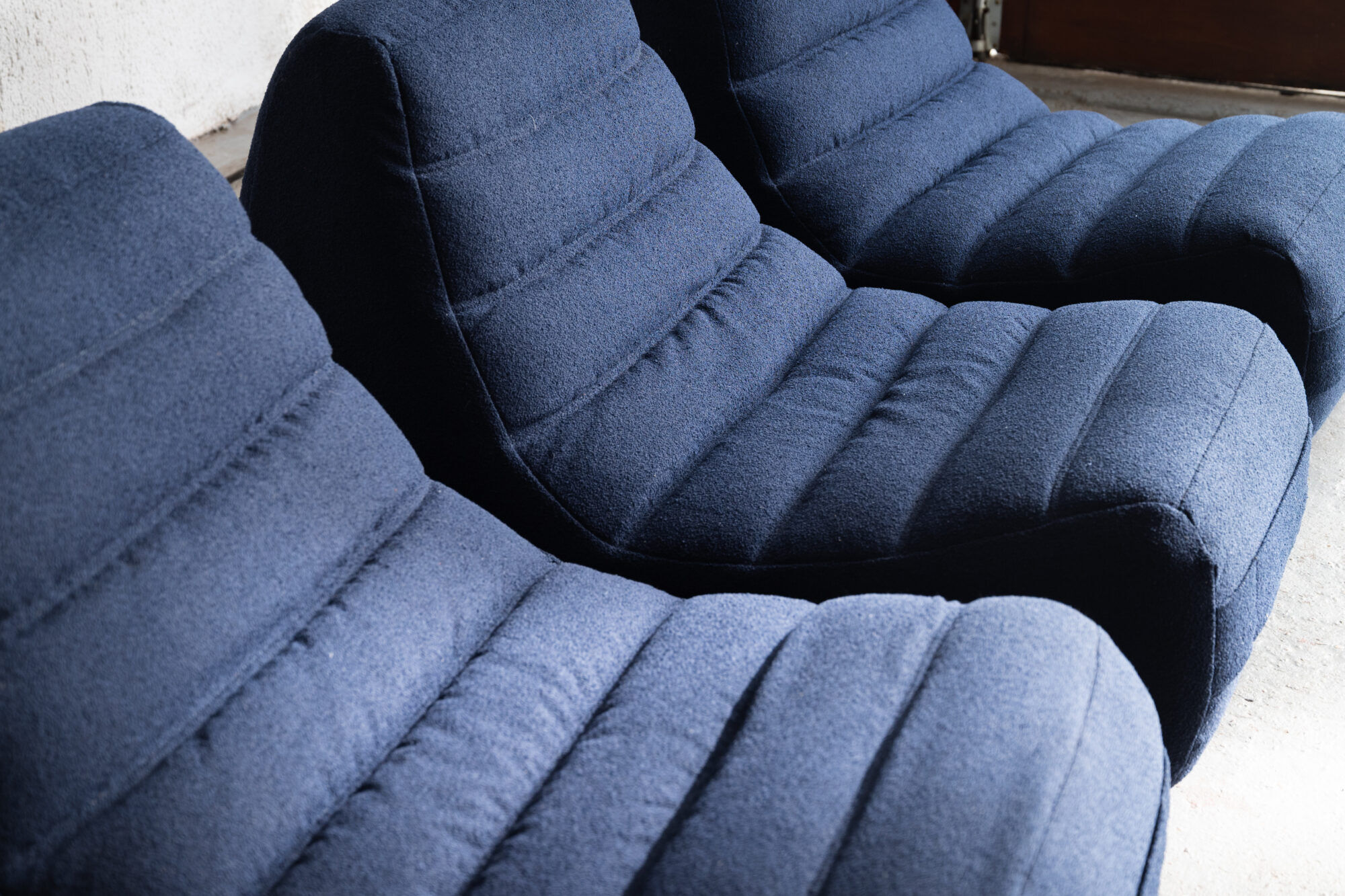 Set of 4 Saparella lounge chairs by Michel Ducaroy