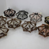 Textile pendant with 3D effect